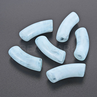 Transparent Acrylic Beads OACR-Q181-002C-1