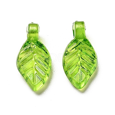 Transparent Acrylic Charms MACR-C009-12-1