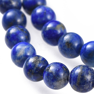 Natural Lapis Lazuli Bead Strands X-G-G953-01-6mm-1