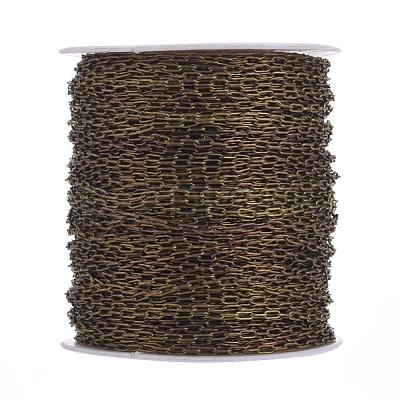 Brass Cable Chains CHC028Y-AB-1