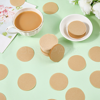 Round Coffee Filter Paper AJEW-CN0004-70D-1