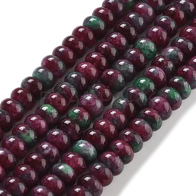 Natural White Jade Beads Strands G-E507-01S-1