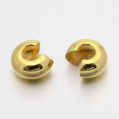 Iron Crimp Beads Covers IFIN-X0031-3mm-1