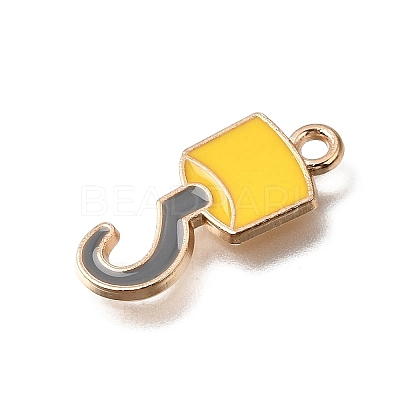 Alloy with Enamel Pendants AL-CBA9E11-03KCG-14-1