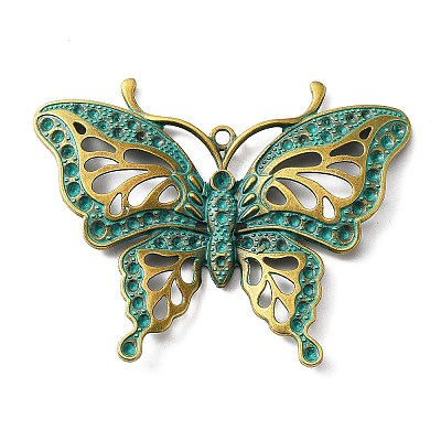 Tibetan Style Alloy Pendants FIND-WH0034-41ABG-1