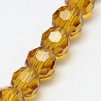 Glass Beads Strands EGLA-J042-8mm-04-1
