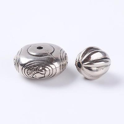 Antiqued Acrylic Beads OACR-R139-1