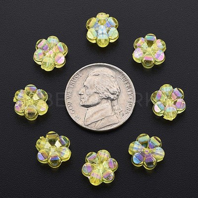 Transparent Acrylic Beads MACR-S373-06-C07-1