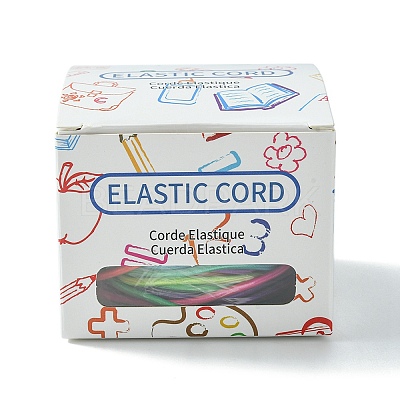 25M Segment Dyed Round Elastic Cord EW-YW0001-13-1