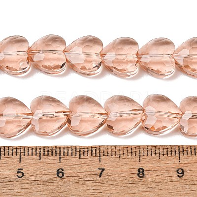 Transparent Glass Beads Strands GL-CBA7A17-03A-03-1