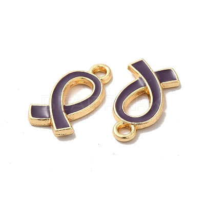 Alloy Enamel Pendants ENAM-D043-04G-01-1