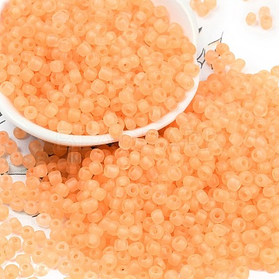 6/0 Luminous Glass Seed Beads SEED-NH0001-01E-1