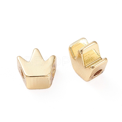 Brass Beads X-KK-K241-07G-1