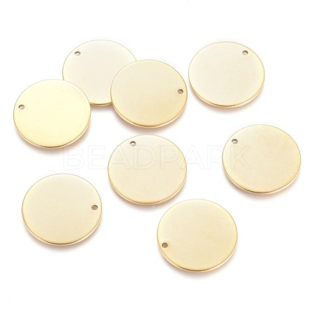 Ion Plating(IP) 304 Stainless Steel Pendants STAS-I124-03B-G-1