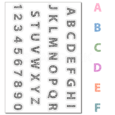 Custom PVC Plastic Clear Stamps DIY-WH0439-0078-1
