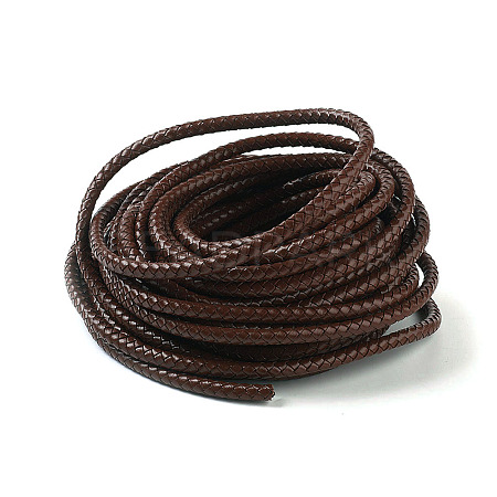Braided Leather Cord with Core WL-F009-B08-6mm-1