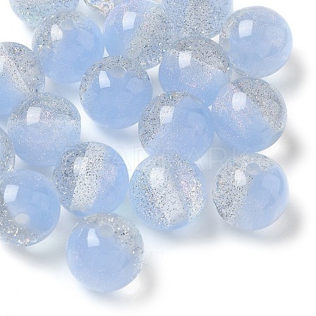 Two Tone Resin Beads LS-RESI-Q025-02C-B-1