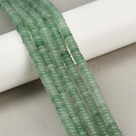 Natural Green Aventurin Beads Strands G-Q159-B28-01-1