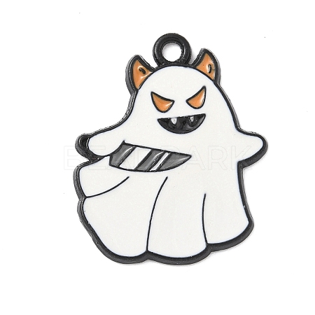 Halloween Alloy Enamel Pendants ENAM-P258-01A-B-1