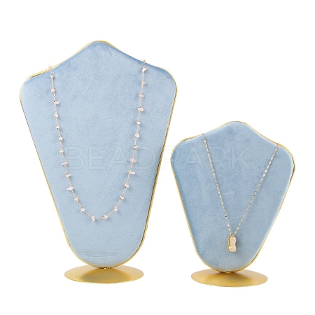 Velvet Bust Jewelry Display Rack PW-WG43864-05-1