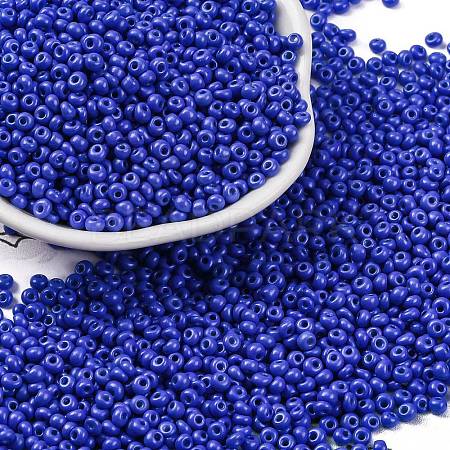 8/0 Baking Paint Glass Seed Beads SEED-M012-02A-54-1