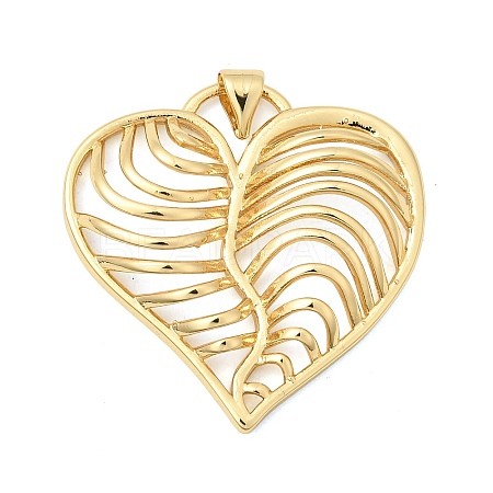 Brass Pendants KK-H267-042A-G-1