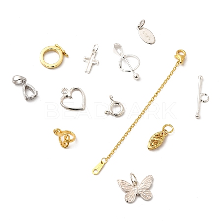 925 Sterling Silver Findings FIND-XCP0003-46-1