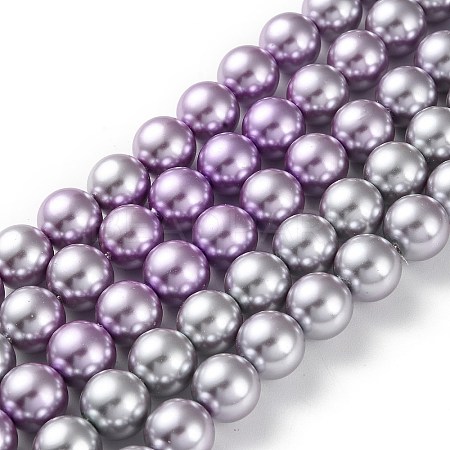 Eco-Friendly Grade A Glass Pearl Beads HY-XCP0001-15-1
