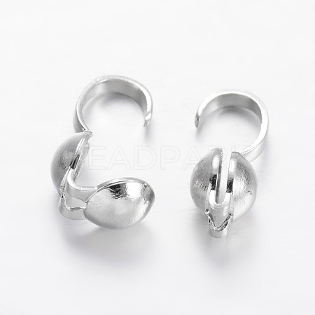 Brass Bead Tips KK-F371-88P-1