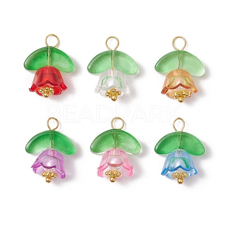 Glass Pendants PALLOY-JF03355-1