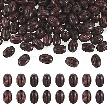 Wood European Beads WOOD-TA0003-09C-1