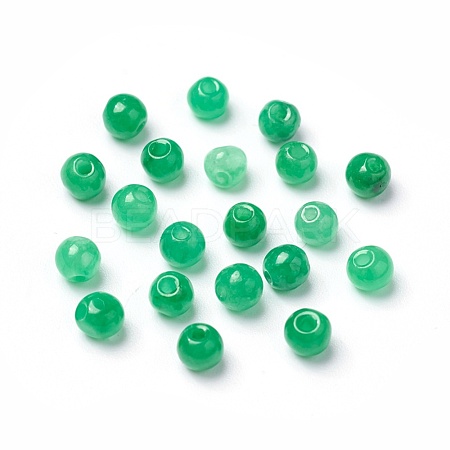Natural White Jade Beads G-L495-17B-1