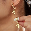 201 Stainless Steel Hoop Earrings EX0803-3