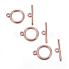 Tibetan Style Toggle Clasps TIBE-A12208-RG-NR-2