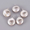 Natural Cultured Freshwater Pearl Pendants PEAR-F008-33P-1