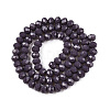 Opaque Solid Color Imitation Jade Glass Beads Strands LS-EGLA-A044-P6mm-D11-3