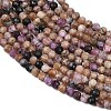 Natural Charoite Beads Strands G-P618-3mm-04-4