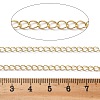 Brass Curb Chains KK-P304-02A-KCG-2