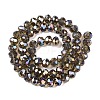 Electroplate Glass Beads Strands EGLA-A044-T8mm-B16-3