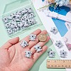 30Pcs Resin Pendants RESI-WR0001-16-3