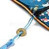 Chinese Style Floral Cloth Jewelry Storage Zipper Pouches AJEW-D063-01E-4