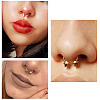 304 Stainless Steel Circular/Horseshoe Barbell Nose Rings FS-WG4F869-03-2