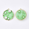 Epoxy Resin Pendants RESI-S365-84E-2