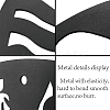 Iron Pendant Decorations HJEW-WH0013-047-4