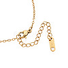 304 Stainless Steel Pendant Necklaces NJEW-T018-53G-2
