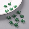 Frosted Acrylic Bead Caps MACR-S371-07A-735-6