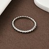 925 Streling Silver Plain Band Rings RJEW-P164-01D-P-2