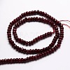 Dyed Natural Malaysia Jade Rondelle Beads Strands X-G-E316-2x4mm-20-2