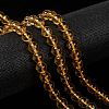 Natural Citrine Beads Strands G-E326-4mm-01-4