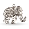 Tibetan Style Alloy Rhinestone Big Pendants LS-ALRI-L048-37AS-2